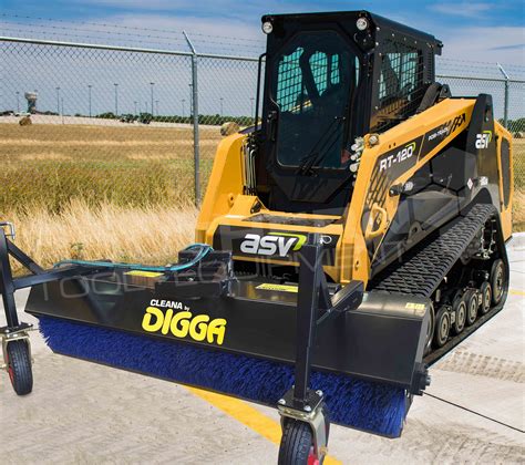 angle brooms skid steer|street sweeper for skid steer.